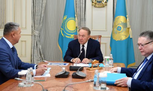 «Сіздің партияңыз нақты жұмыс жасап жүр»: Елбасы Азат Перуашевті қабылдады